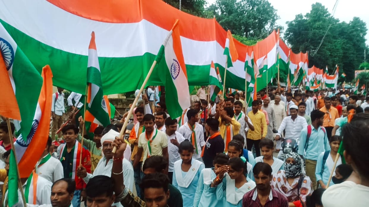 My pride is tricolor, my life is tricolor...