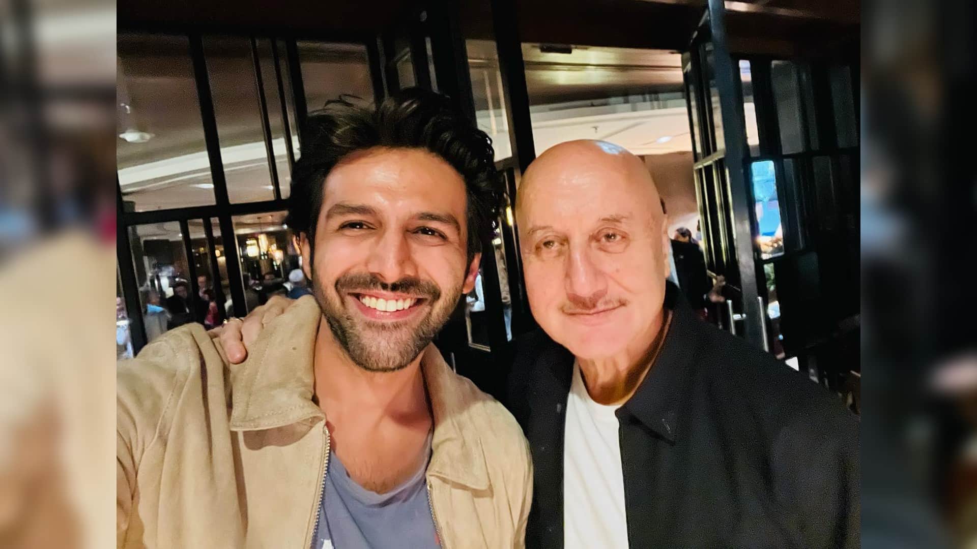 Laal Singh Chaddha: Anupam Kher shared photo with Kartik Aaryan wrote cryptic caption on Flop movies