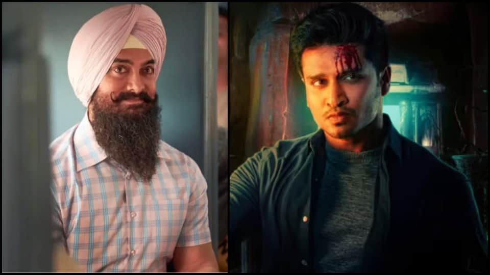 laal singh chaddha vs karthikeya 2 nikhil siddhartha telugu film beat aamir khan box office collection