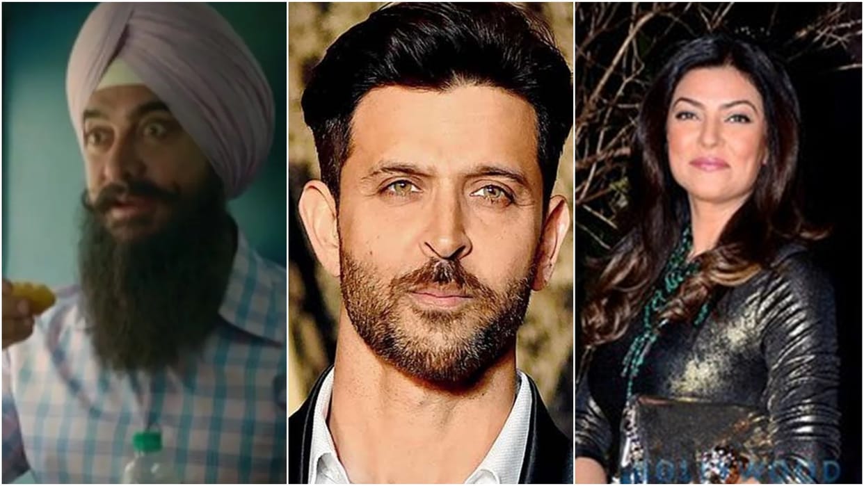 boycott laal singh chaddha trend sushmita sen milind soman hrithik roshan speaks up in  favour of  aamir khan
