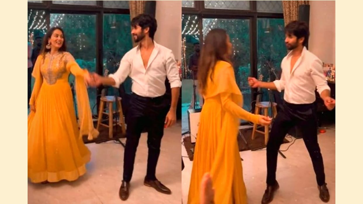 mira and shahid kapoor perform romantic couple dance at mira parents 40th anniversary