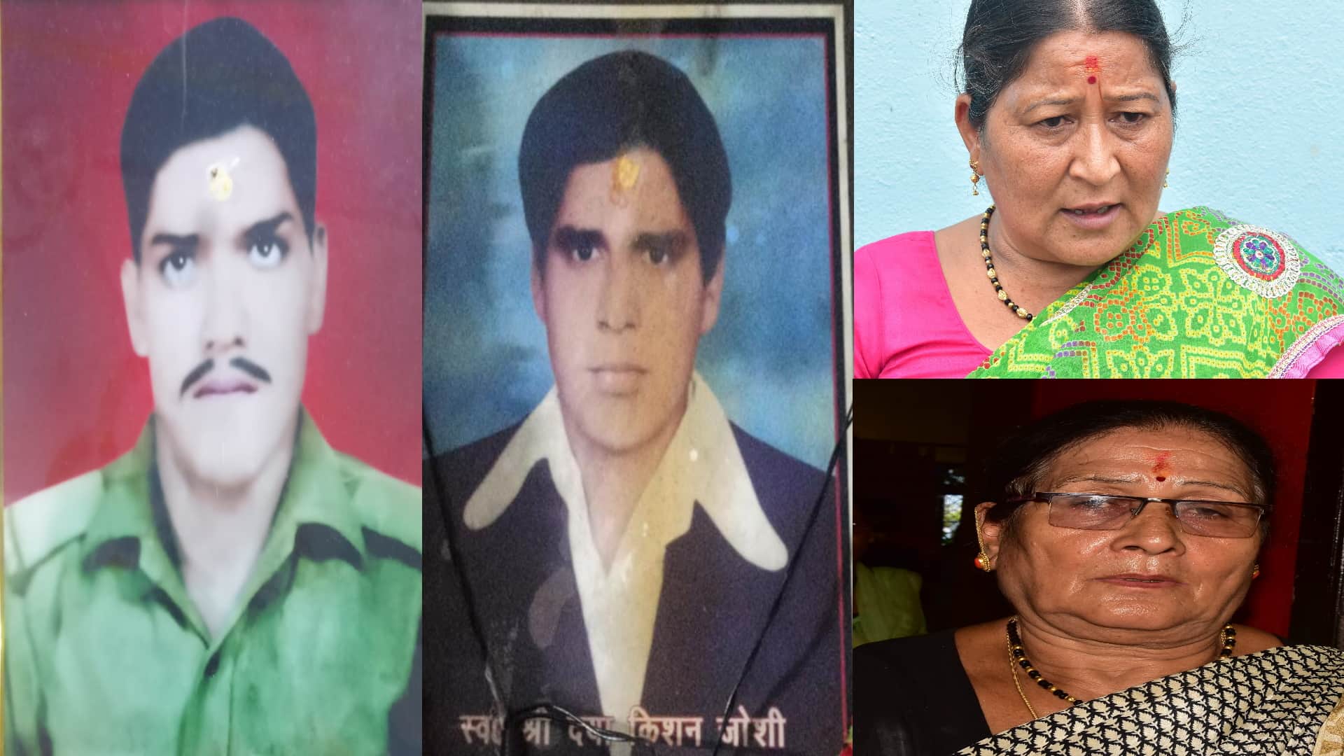 Martyrs relatives stopped CM Dhami, chandra shekhar, Kishan joshi hayat Singh