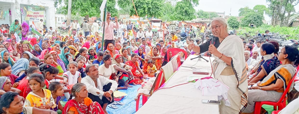 Central government makes false promises: Medha Patkar