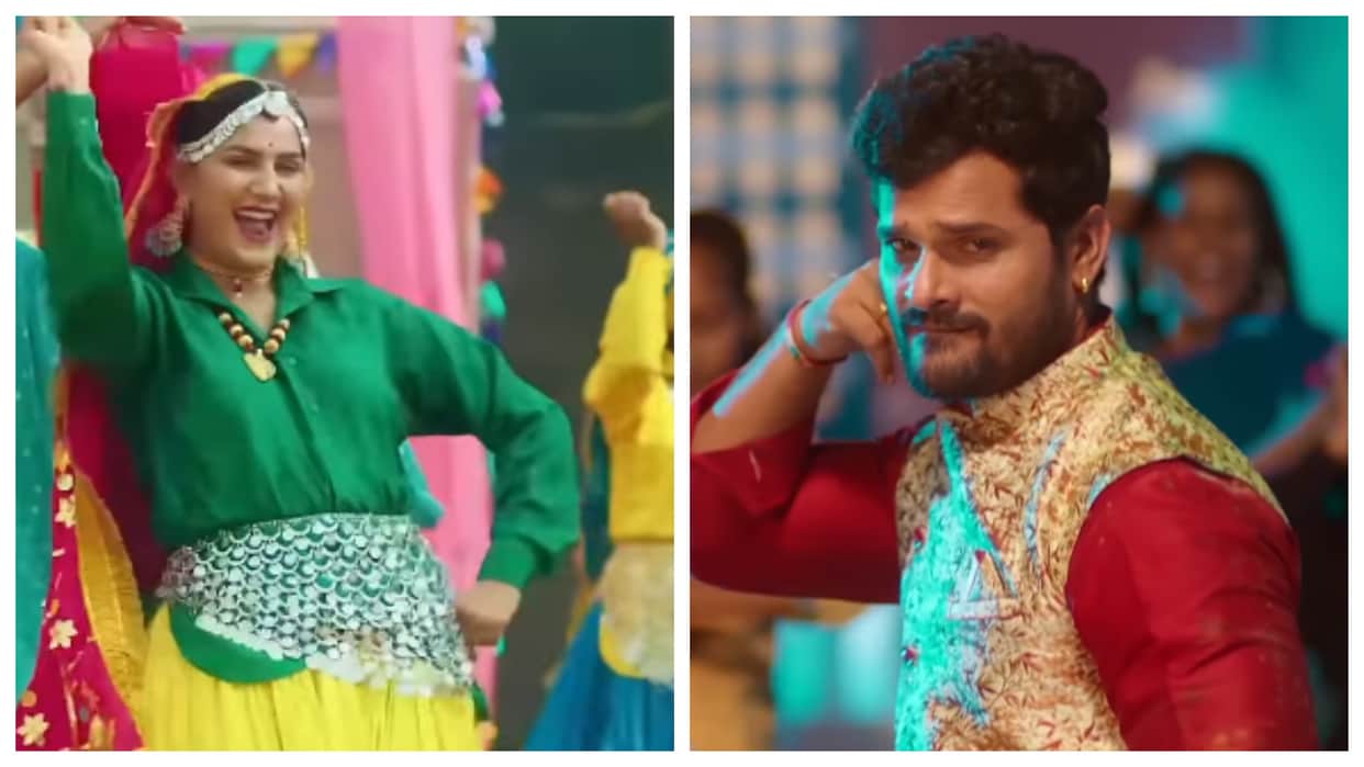 Sapna Choudhary Khesari Lal Yadav new song Matak Matak Teaser Out Full song will release on 19 August