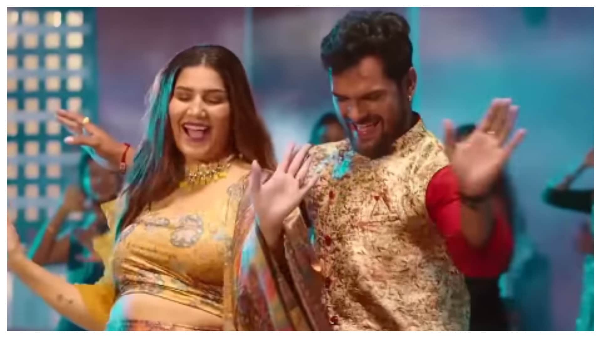 Sapna Choudhary Khesari Lal Yadav new song Matak Matak Teaser Out Full song will release on 19 August