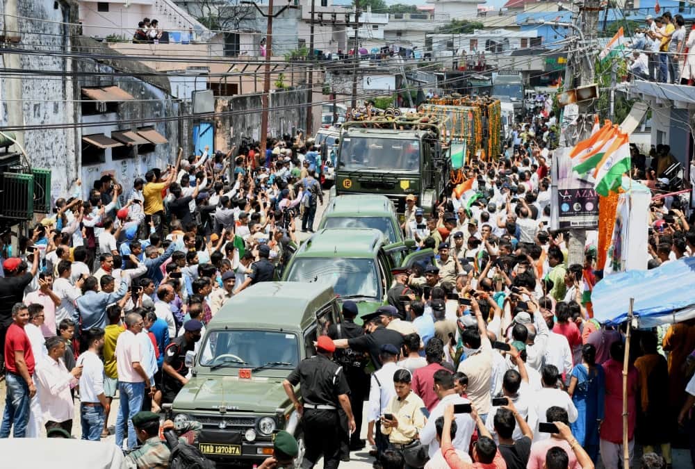 Martyr chandrashekhar harbola siachen indo pak war Ex-servicemen shared pain