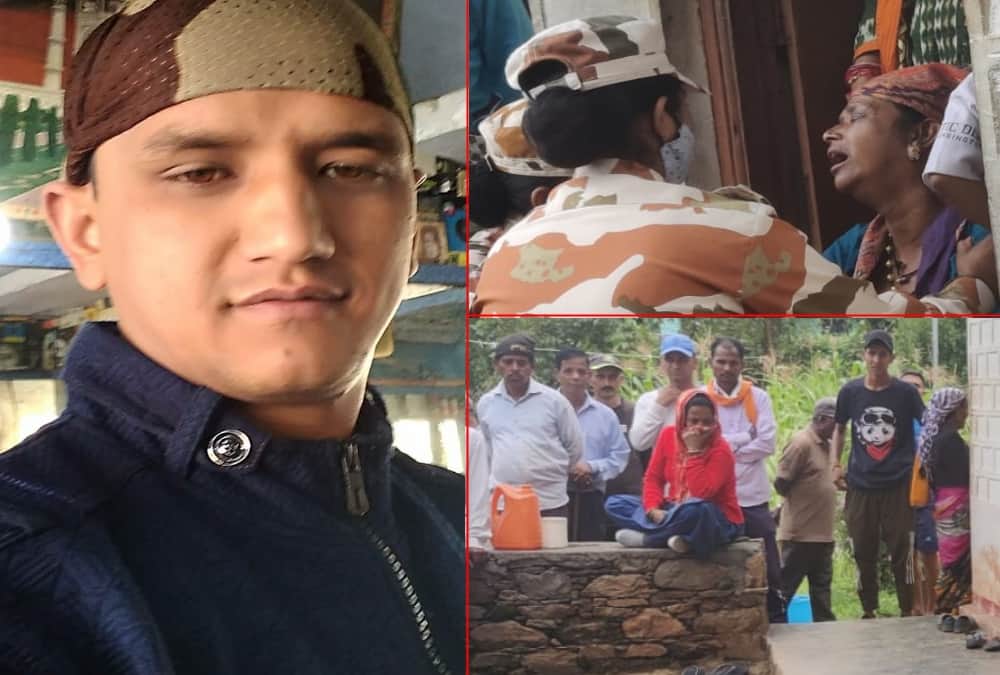 Pahalgam ITBP bus Accident: Uttarakhand Martyr Dinesh Family crying Badly and wait for dead body
