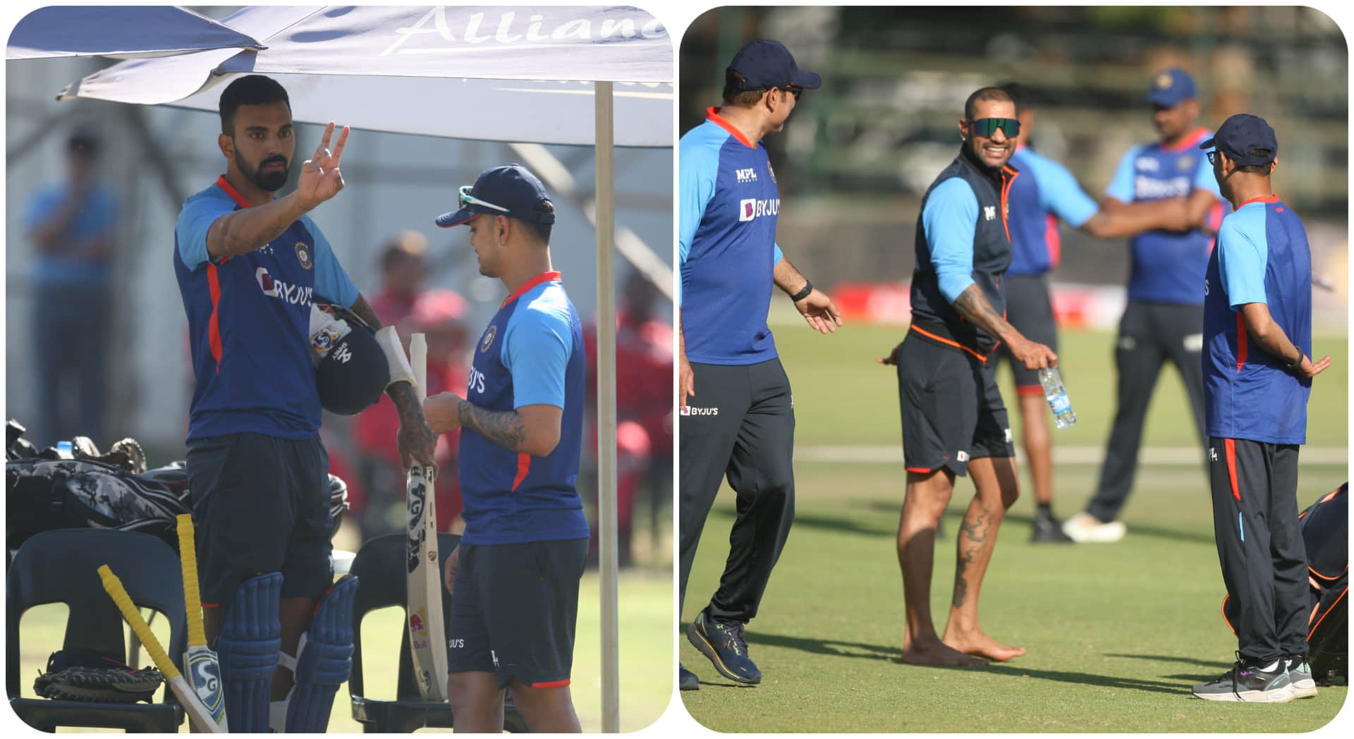 Indian Team Final Practice before ODI Series against Zimbabwe BCCI shares photos