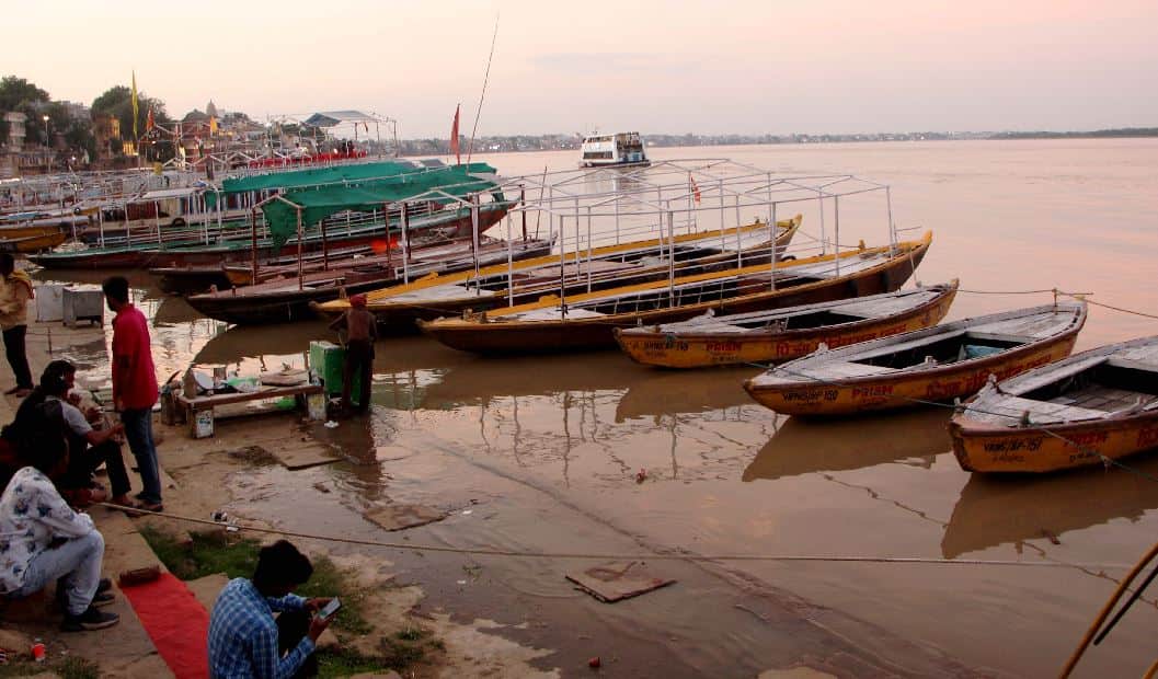 ganga Water level increased by three and a half meters in 36 hours in varanasi