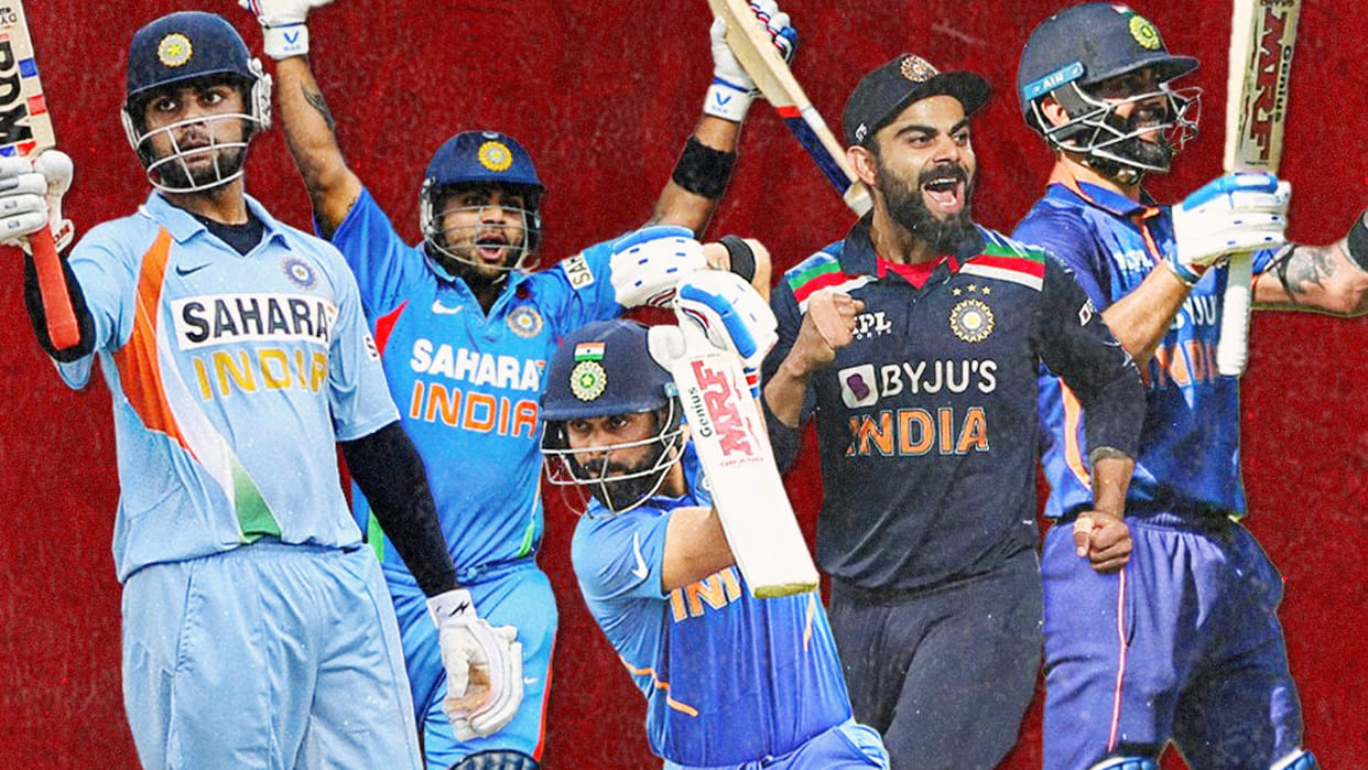 Virat Kohli shares iconic moments of his career on instagram after completing 14 years in international career