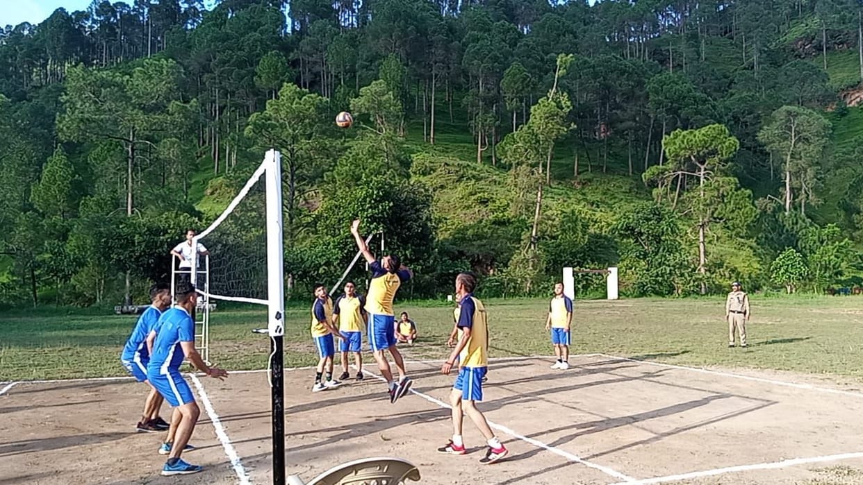 Fire Station Team Wins Volyball Match