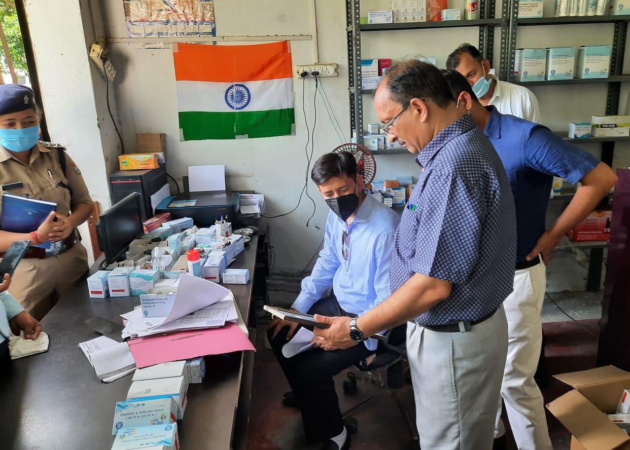 Inspection in hospital.