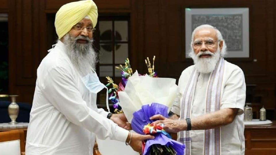 BJP Appoints Iqbal Singh Lalpura as member of Party parliamentary board