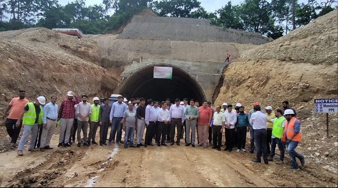 Tunnel built on expressway, vehicles will run from December