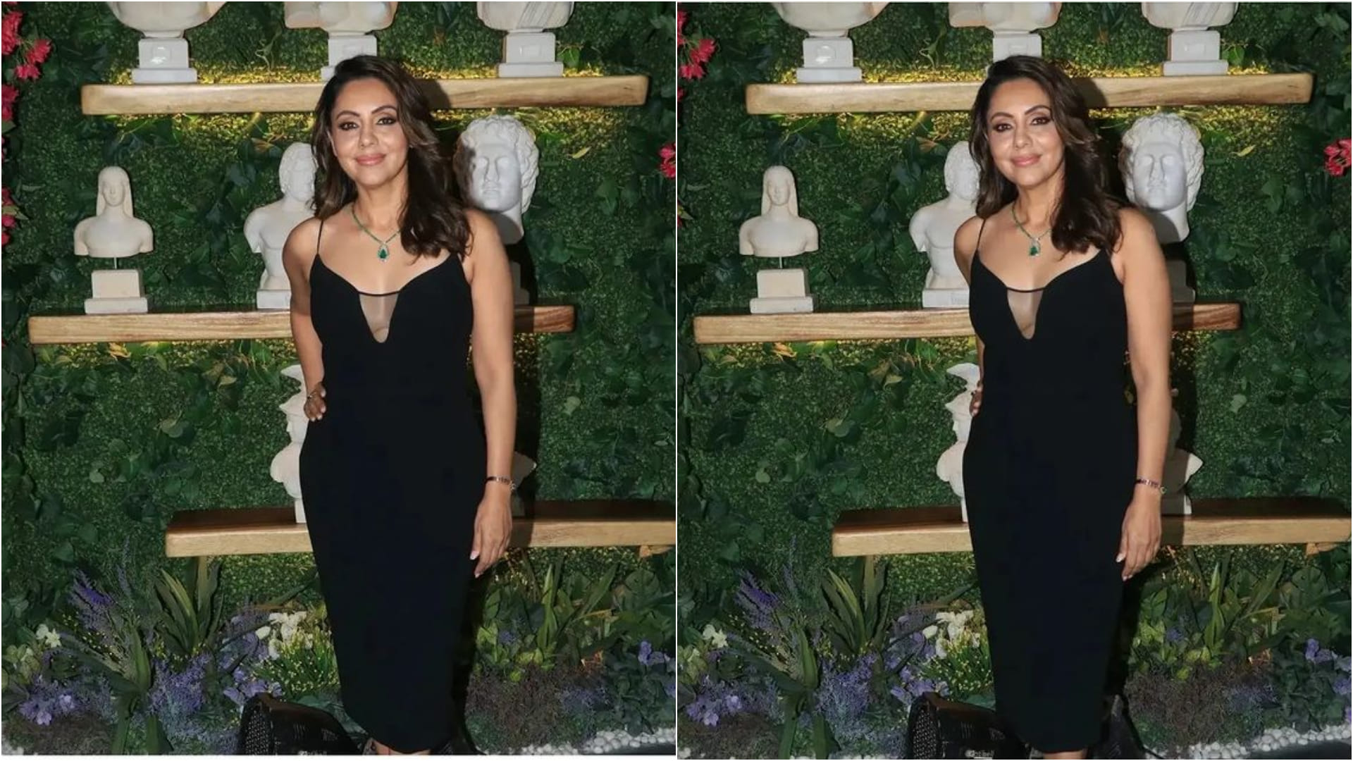 gauri khan steal limelight in black dress attends malaika arora store launch party