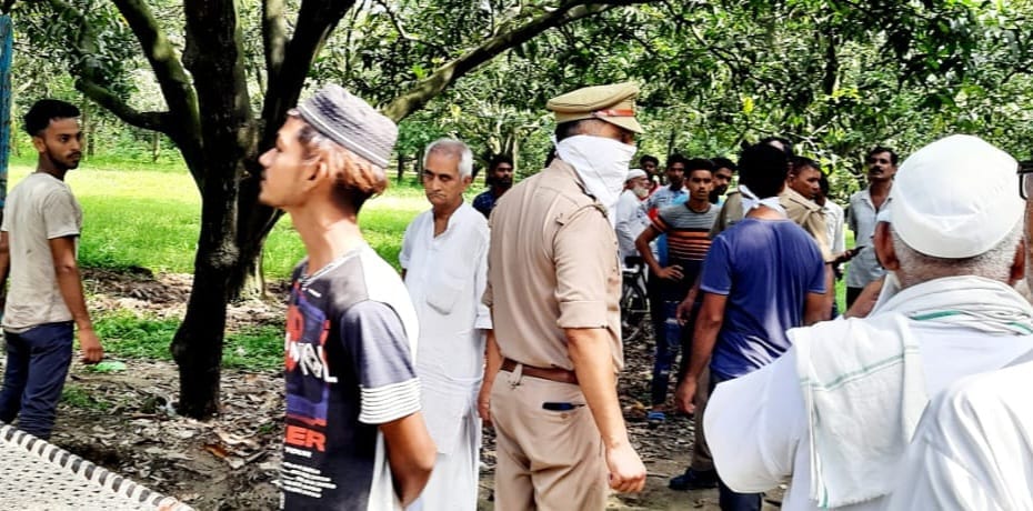 Dead body of a young man found hanging from a tree