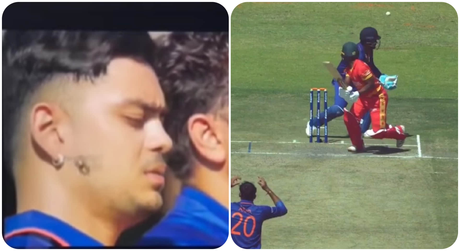 IND vs ZIM 1st ODI match Highlights insect trabouled Ishan kishan