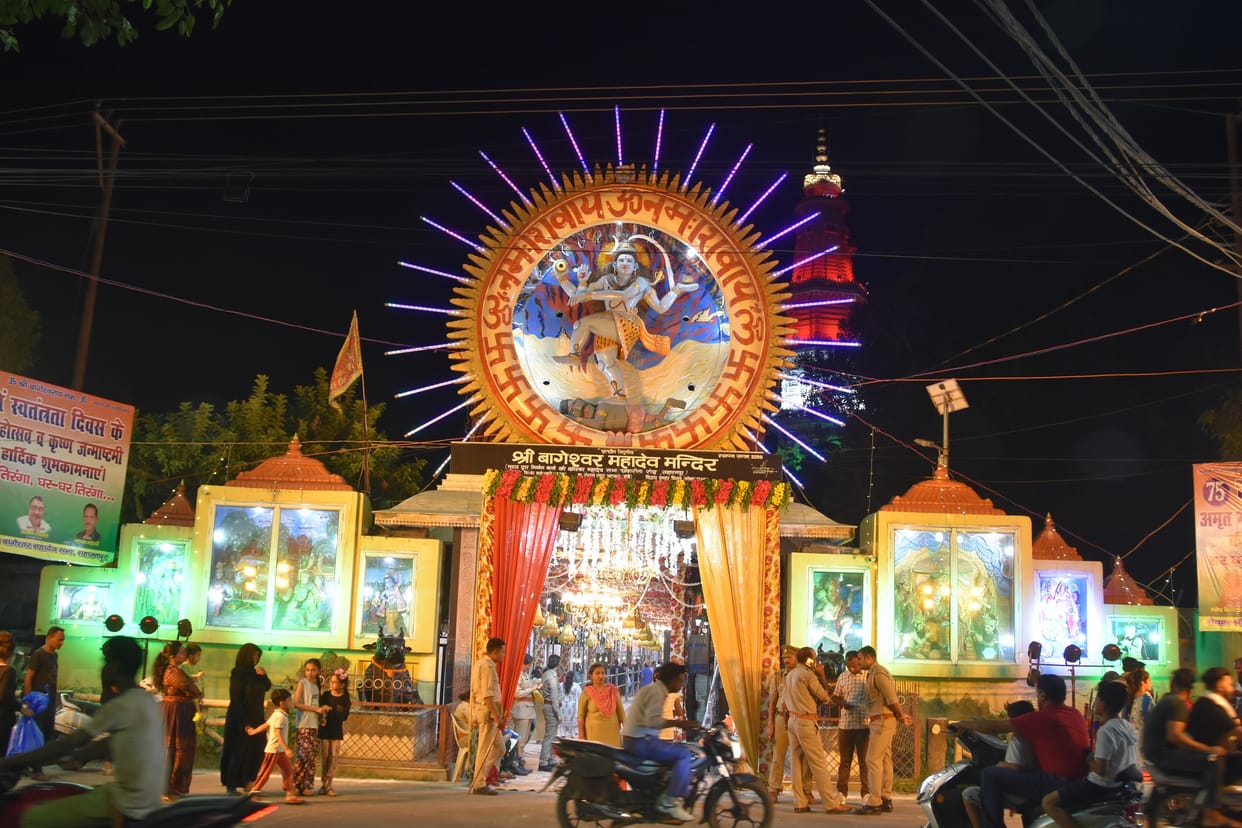Elephant-horse palanquin, Jai Kanhaiya Lal's