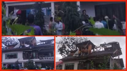 terrorist involved in murder of Kashmiri Pandit Sunil Kumar Bhatt in Shopian house has been attached