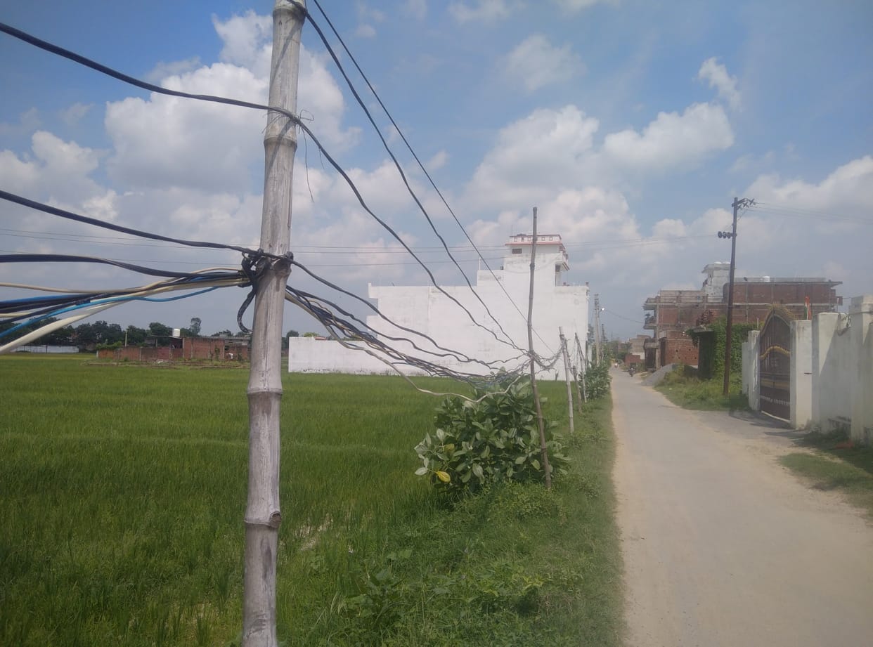 Shabby electrical wires and poles are becoming the cause of accidents
