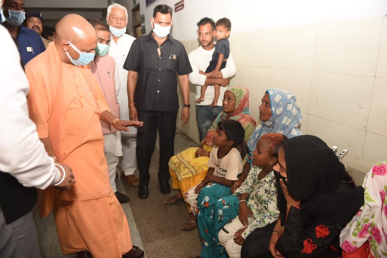 Chief Minister inquired about the condition of patients in the medical college