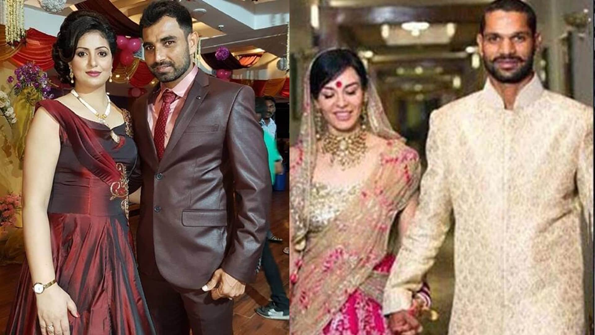 Shikhar Dhawan to mohammed Shami These cricketers remained single after divorce with first wife