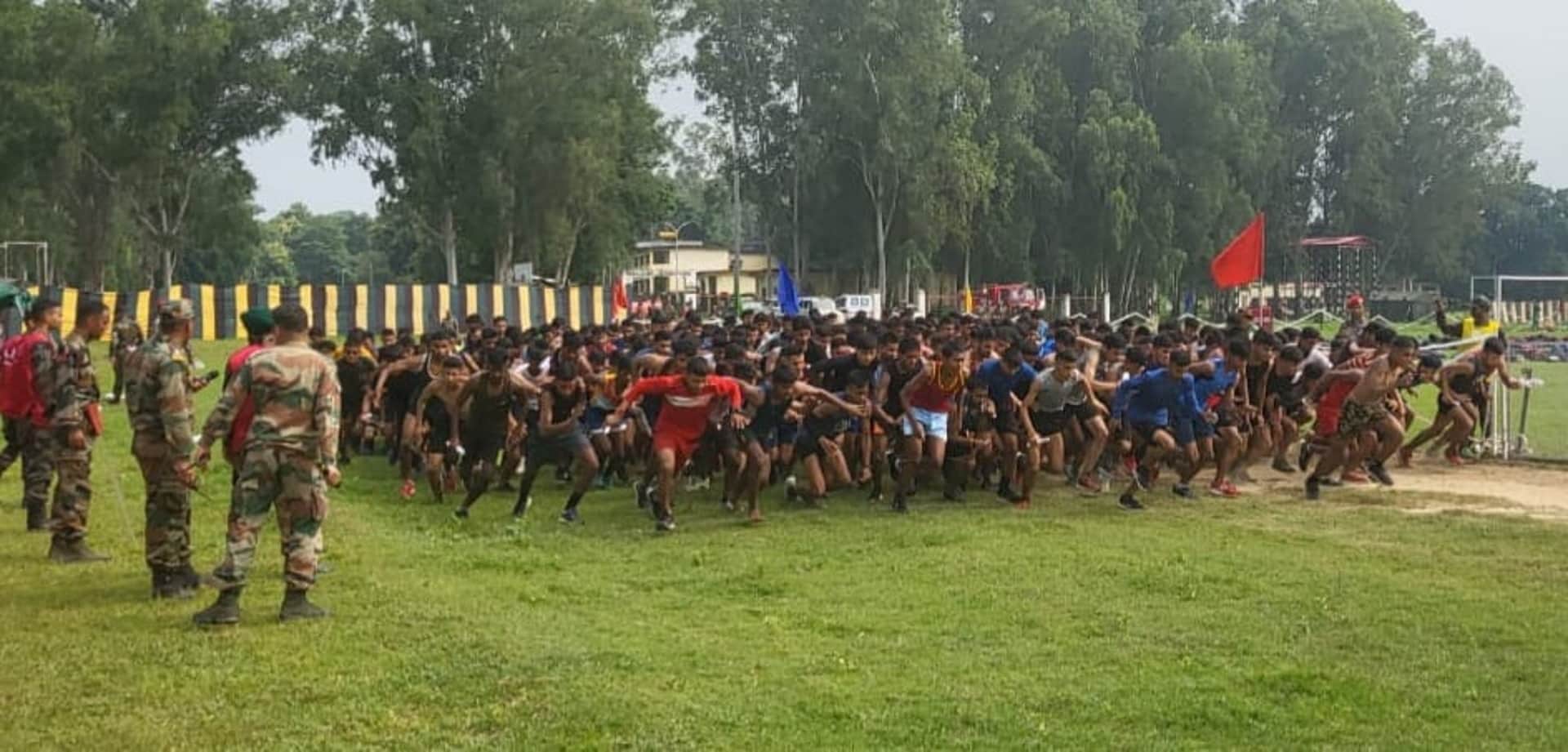 Agniveer Recruitment 2022 in Uttarakhand Kotdwar: Many Youth Failed in Race due to breathlessness