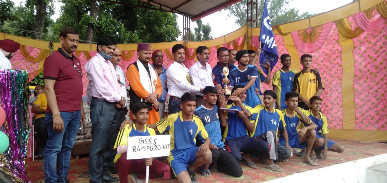 rampur win kabadhi and taruwala  win volleyball pratiyogita in ajoli