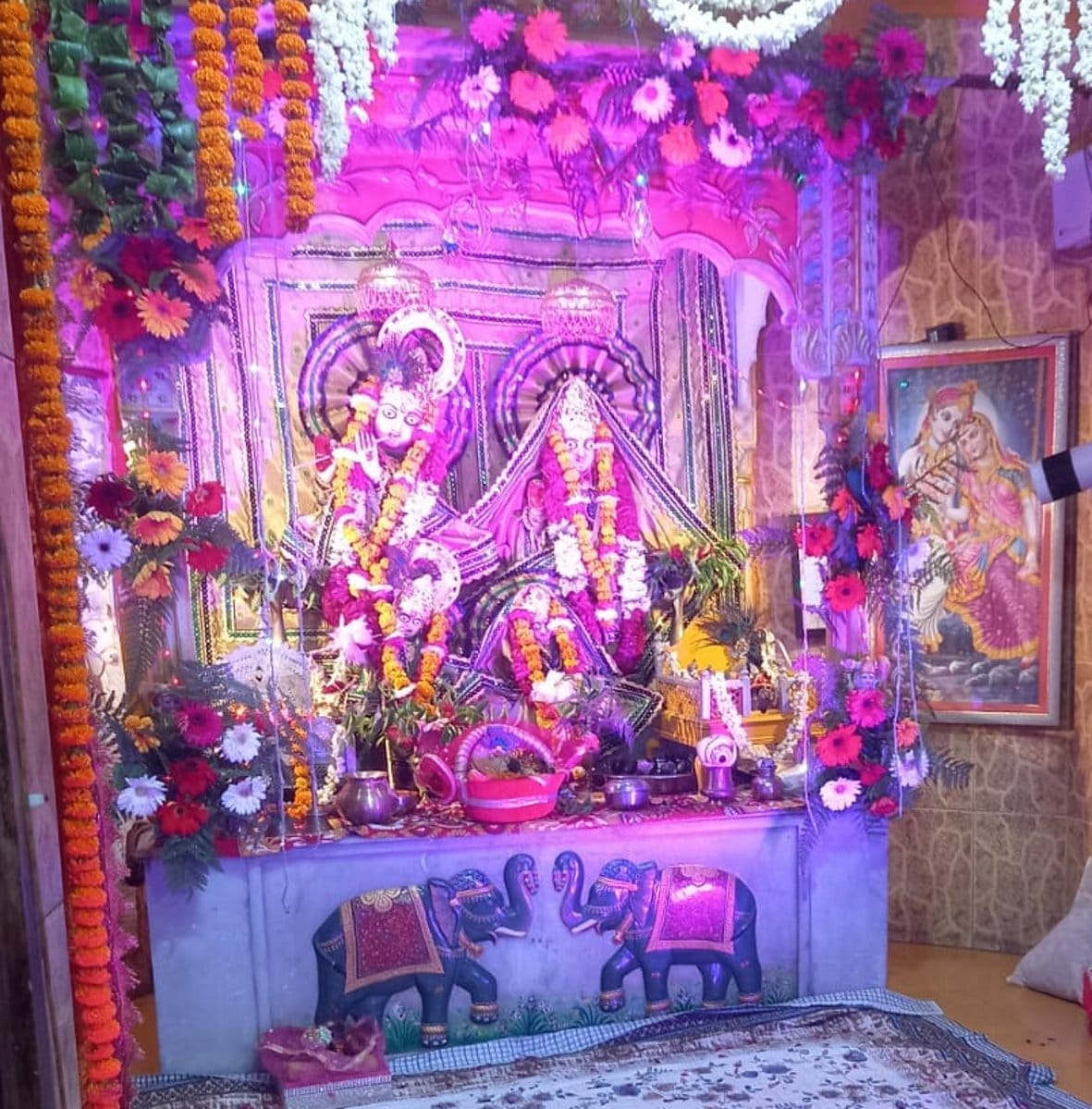 As soon as Lord Krishna was born, the chants echoed in the temples.