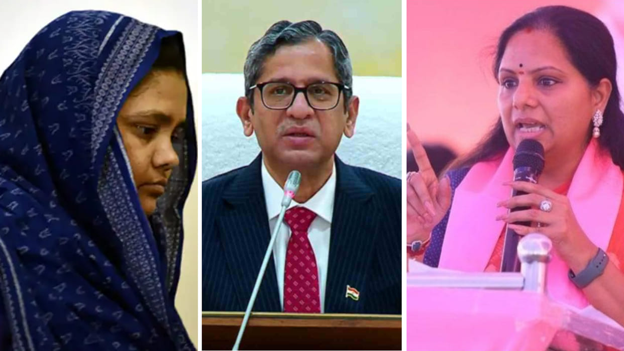 K Kavitha writes to CJI Ramana over release of Bilkis Bano's rapists urges to intervene