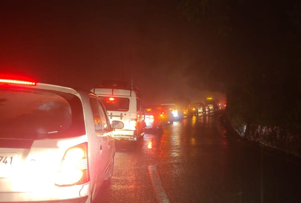 Mussoorie News: Road Closed and Kempty Falls Overflow After Heavy Rainfall see visuals