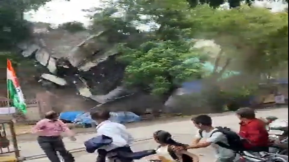 Maharashtra five-storey building collapsed in Saibaba Nagar of Borivali West in Mumbai