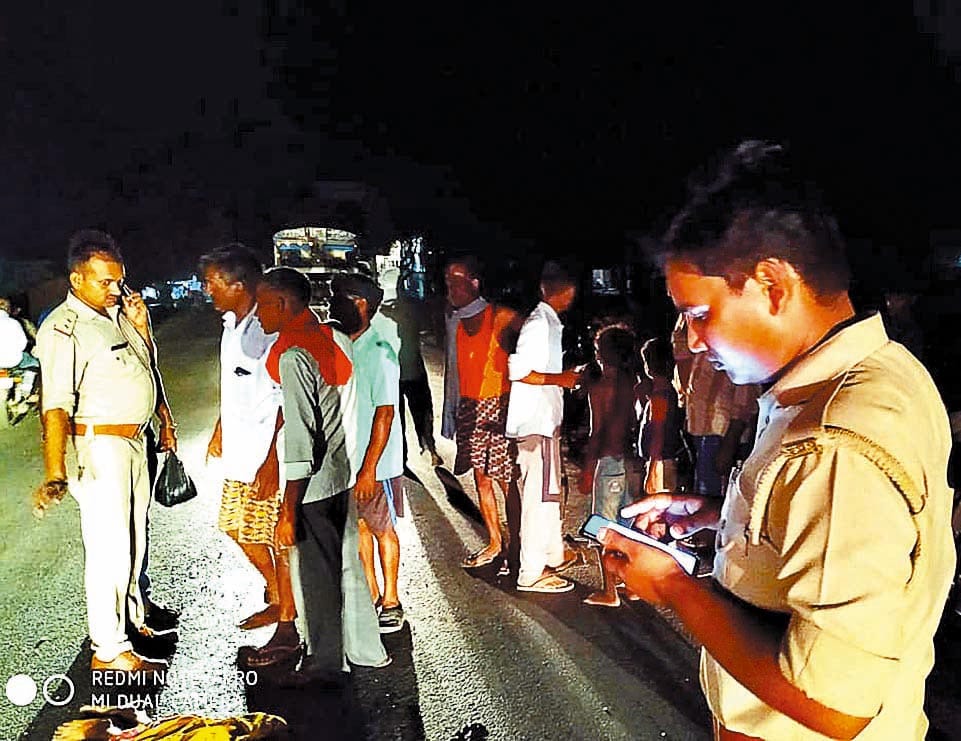 death in road accident
