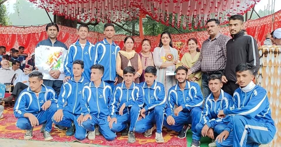 rajgarh school win overall championshipi in under 19 khelkood pratiyogita