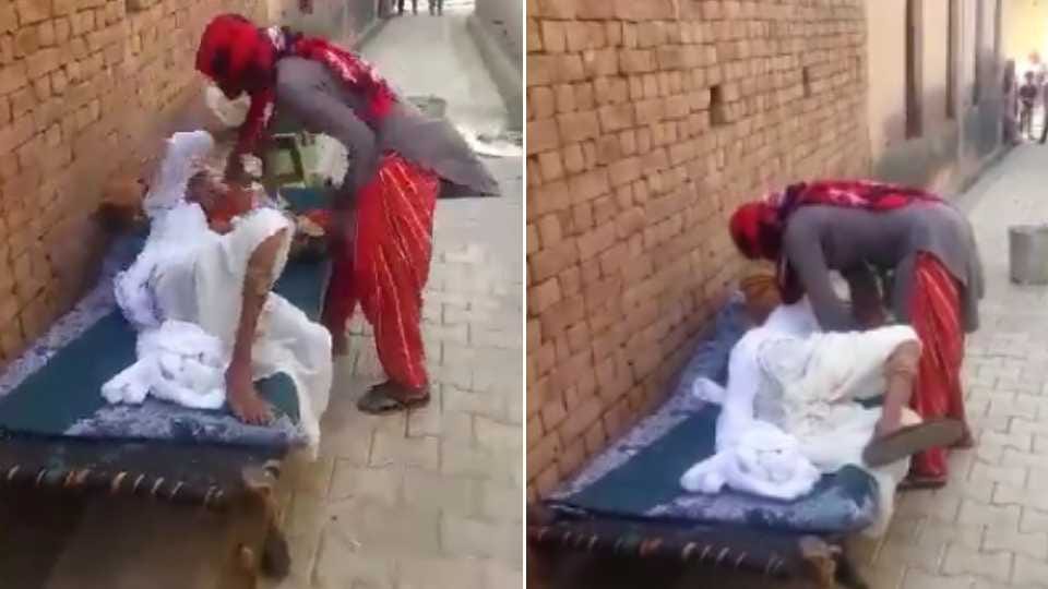 Video of elderly beating went viral on Social Media