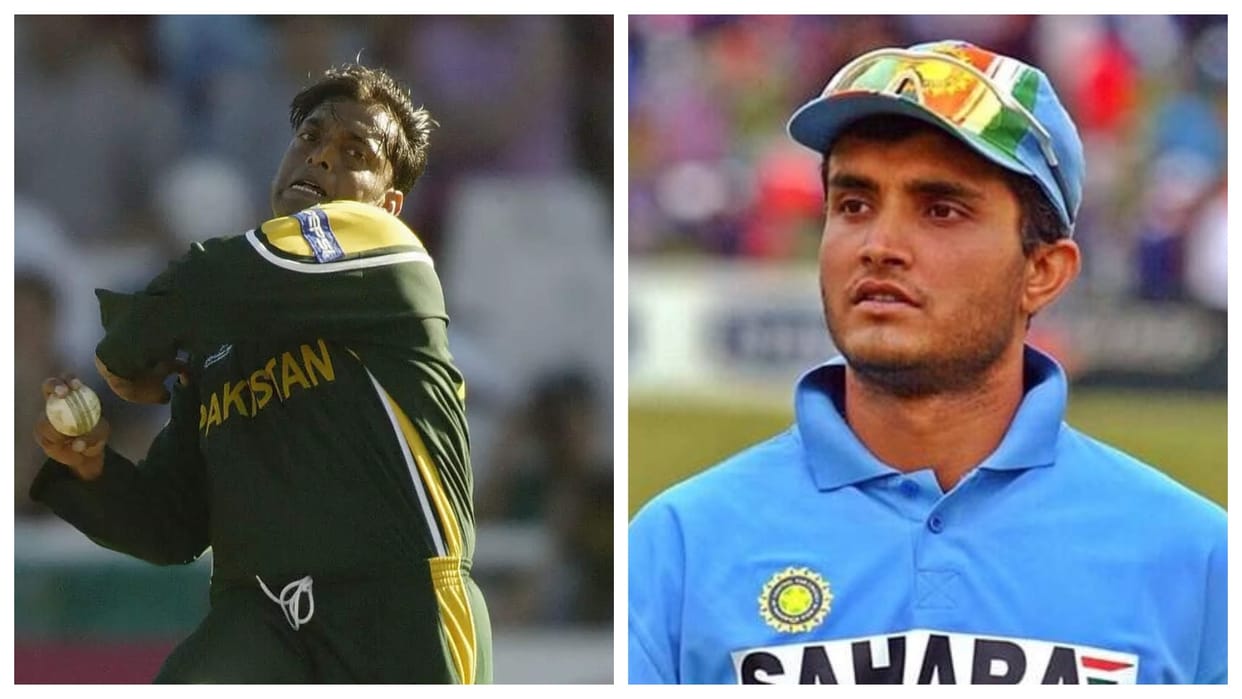 IND vs PAK Shoaib Akhtar wanted to injure Sourav Ganguly in Mohali ODI  disclosed in front of Virender Sehwag