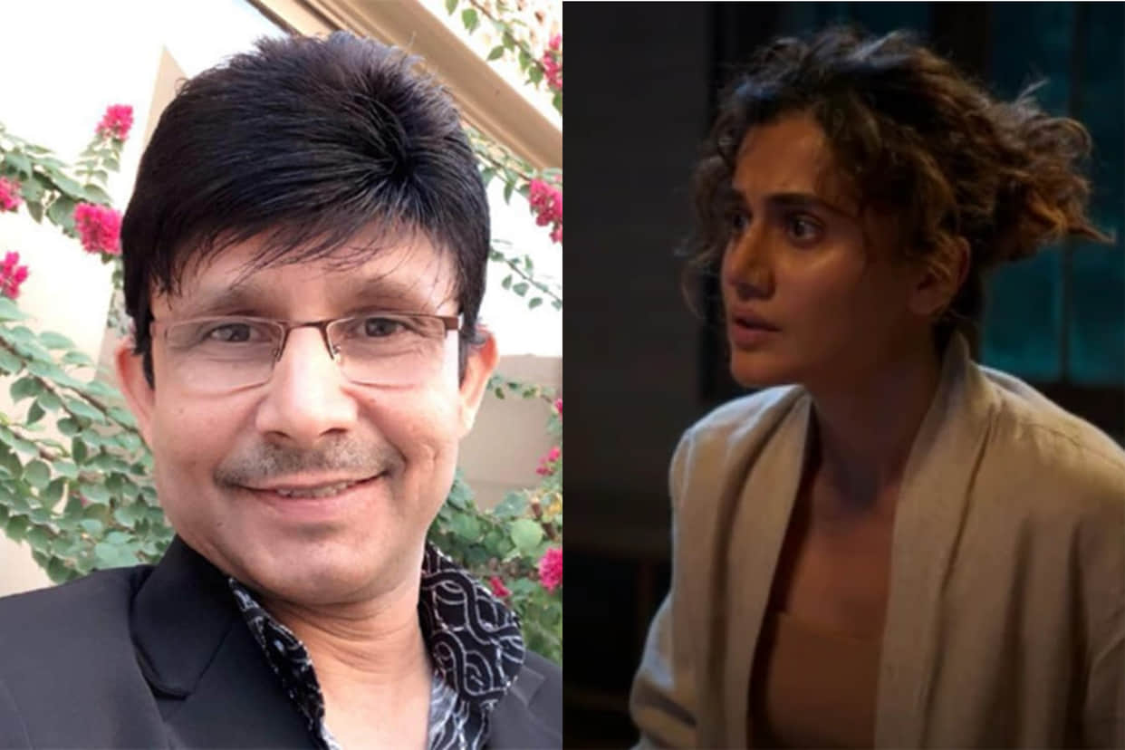 Krk tweet on Taapsee Pannu Anurag Kashyap movie Dobaaraa, makes fun of her movie