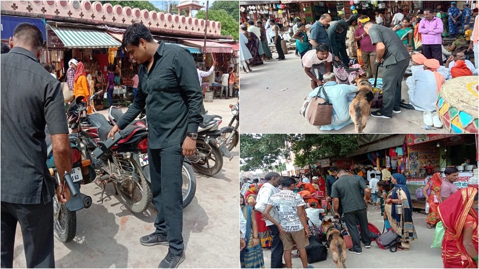 Krishna Janmashtami 2022 Security On High Alert In Mathura And Vrindavan BDS and dog squad alert