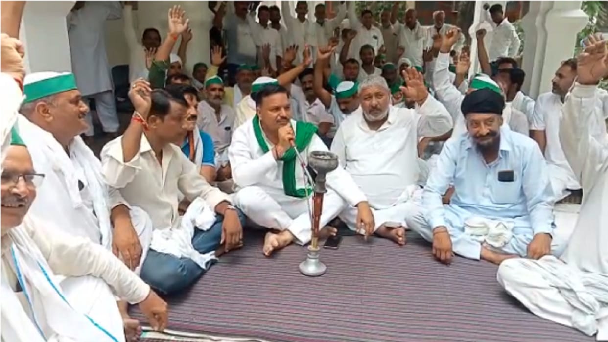 BKU continues 75 hour protest for dismissal of Union Minister Ajay Mishra Teni