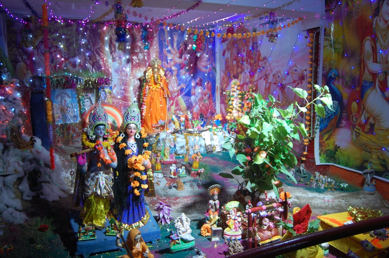 shri krishna janmashtami celebrated