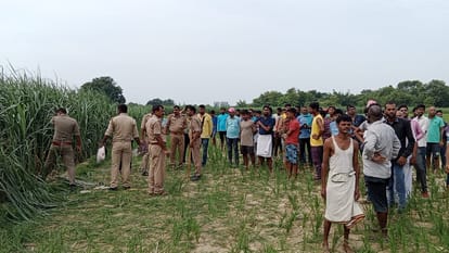 The dead body of a teenager found in a sugarcane field in Azamgarh ruckus in the family