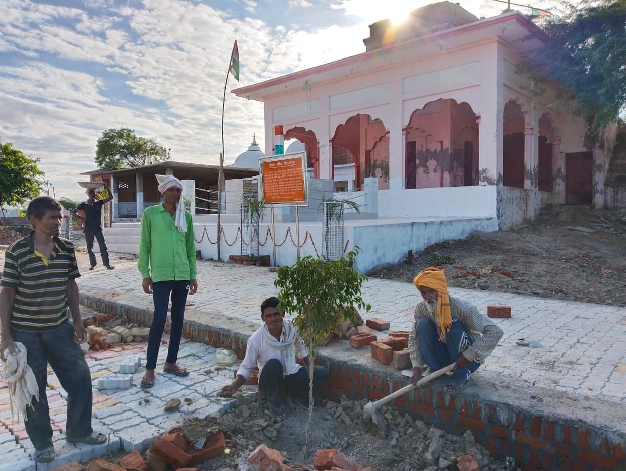 Parikrama path started to be built in Mahamai temple