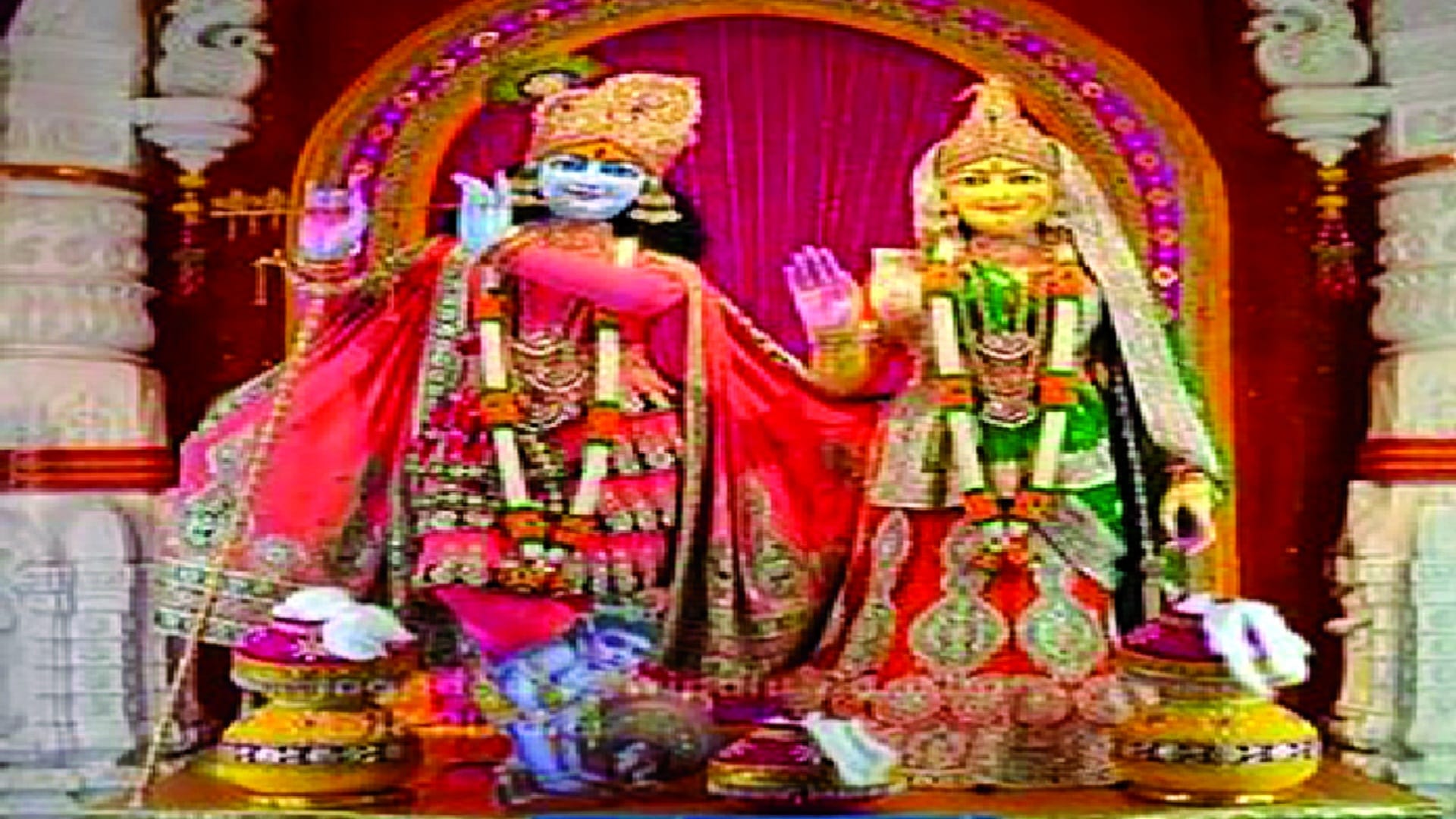 Shri Krishna Janmashtami there was an influx of faith in Bhakti Dham Mangarh