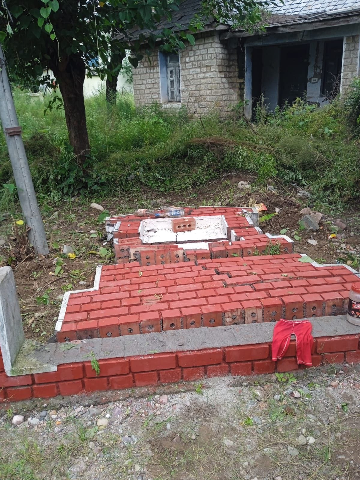 foundation stone broken
