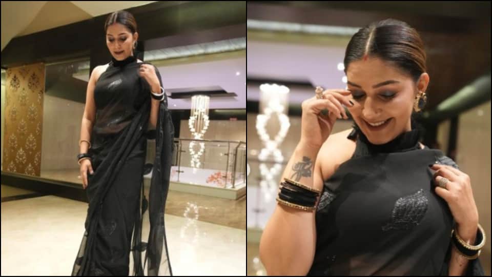 haryanvi dancer sapna chaudhary dance in ghaghra choli on his new song jind aala