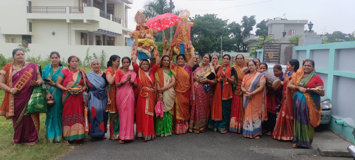 Halduchaud Satu Aatu festival celebrated with great pomp, tableau taken out