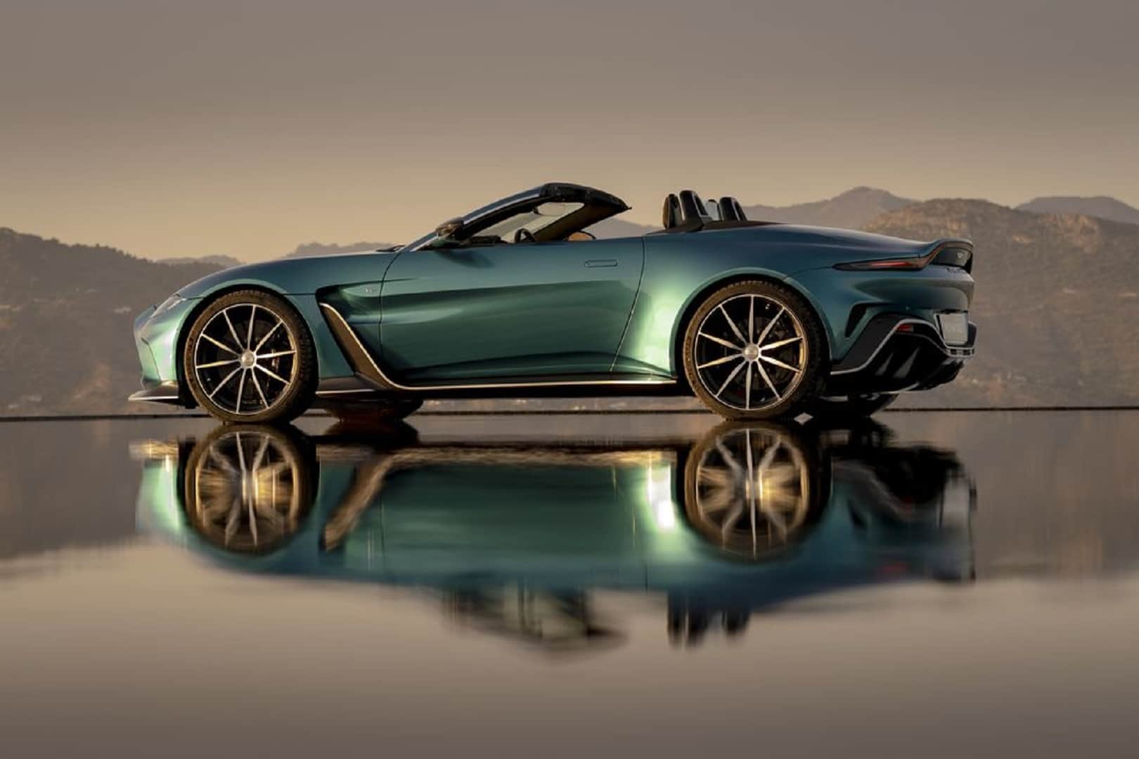 2023 Aston Martin V12 Vantage Roadster Revealed Officially Know Specifications Features News in Hindi