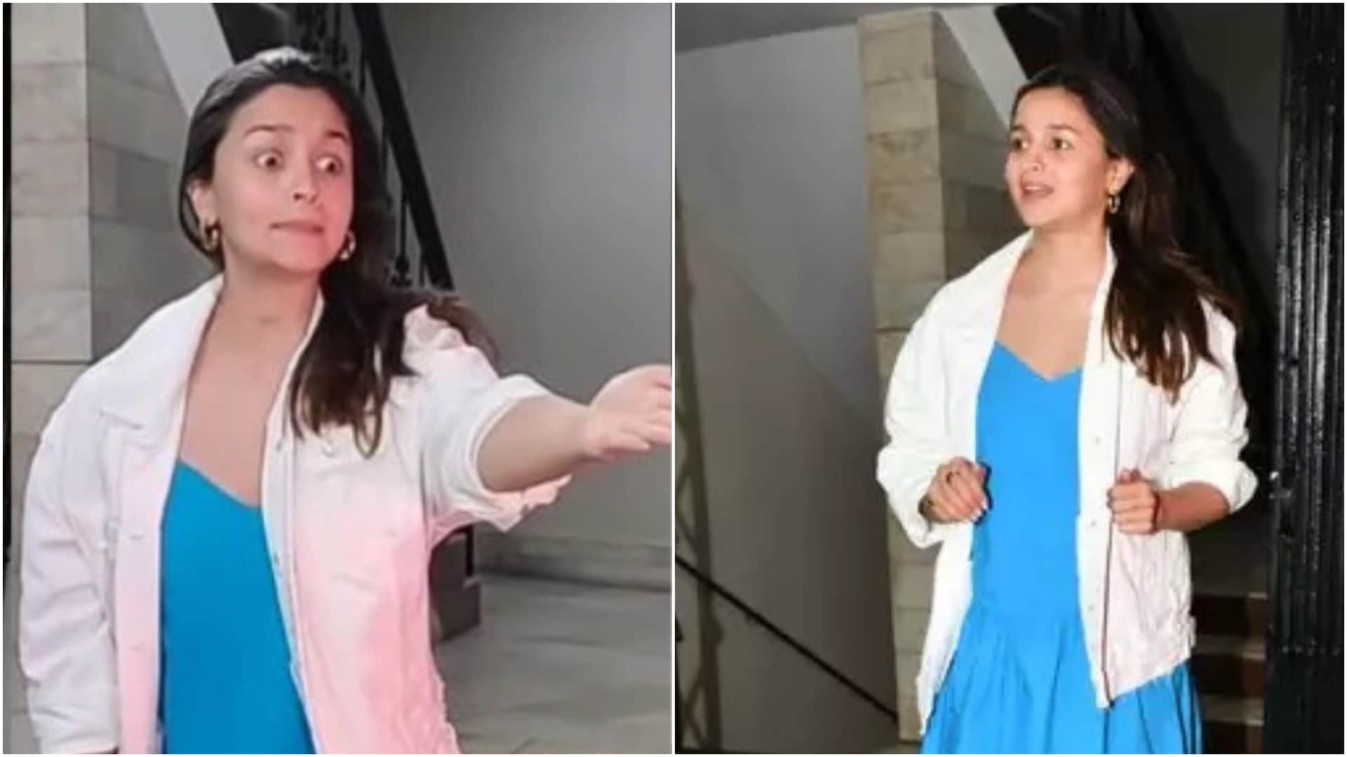 Brahmastra actress Alia Bhatt video shouting at the paparazzi went viral on the internet