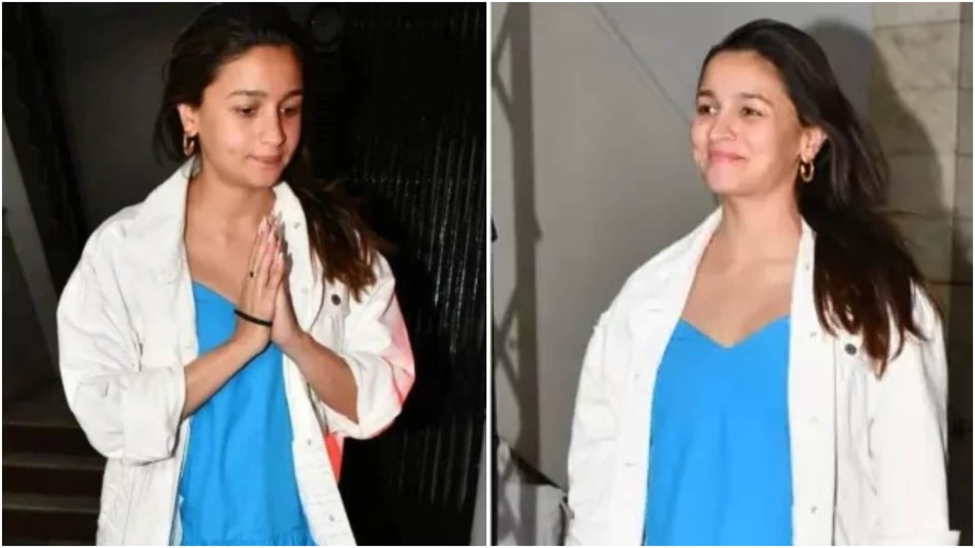 Brahmastra actress Alia Bhatt video shouting at the paparazzi went viral on the internet