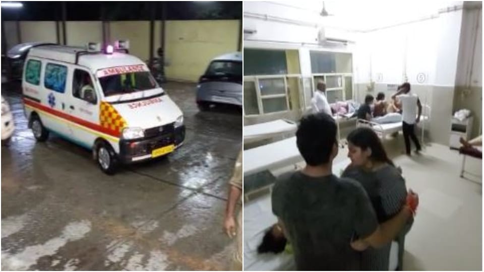 Many devotees fallen on gates amid crowd in Banke Bihari temple Vrindavan